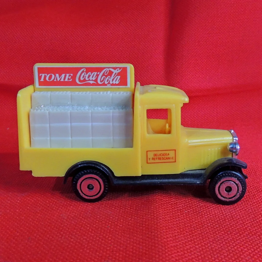 Camioncito de juguete de Coca-Cola