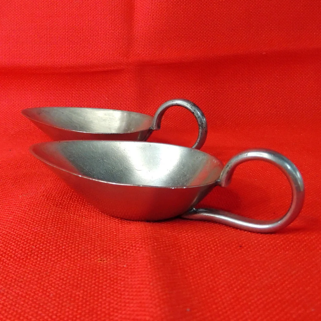 Salseras bañadas en plata