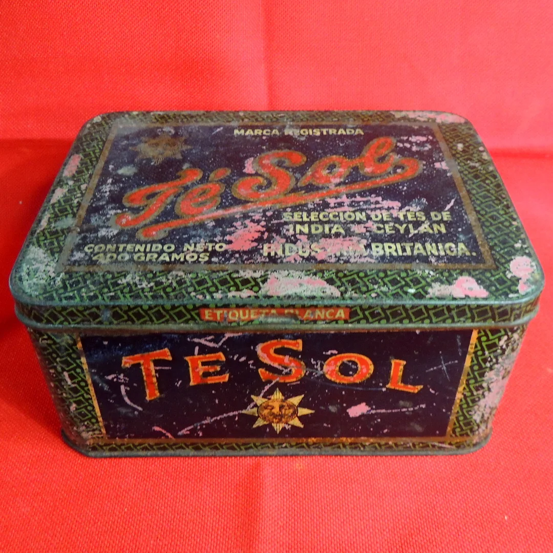 Lata de Te Sol Inglés