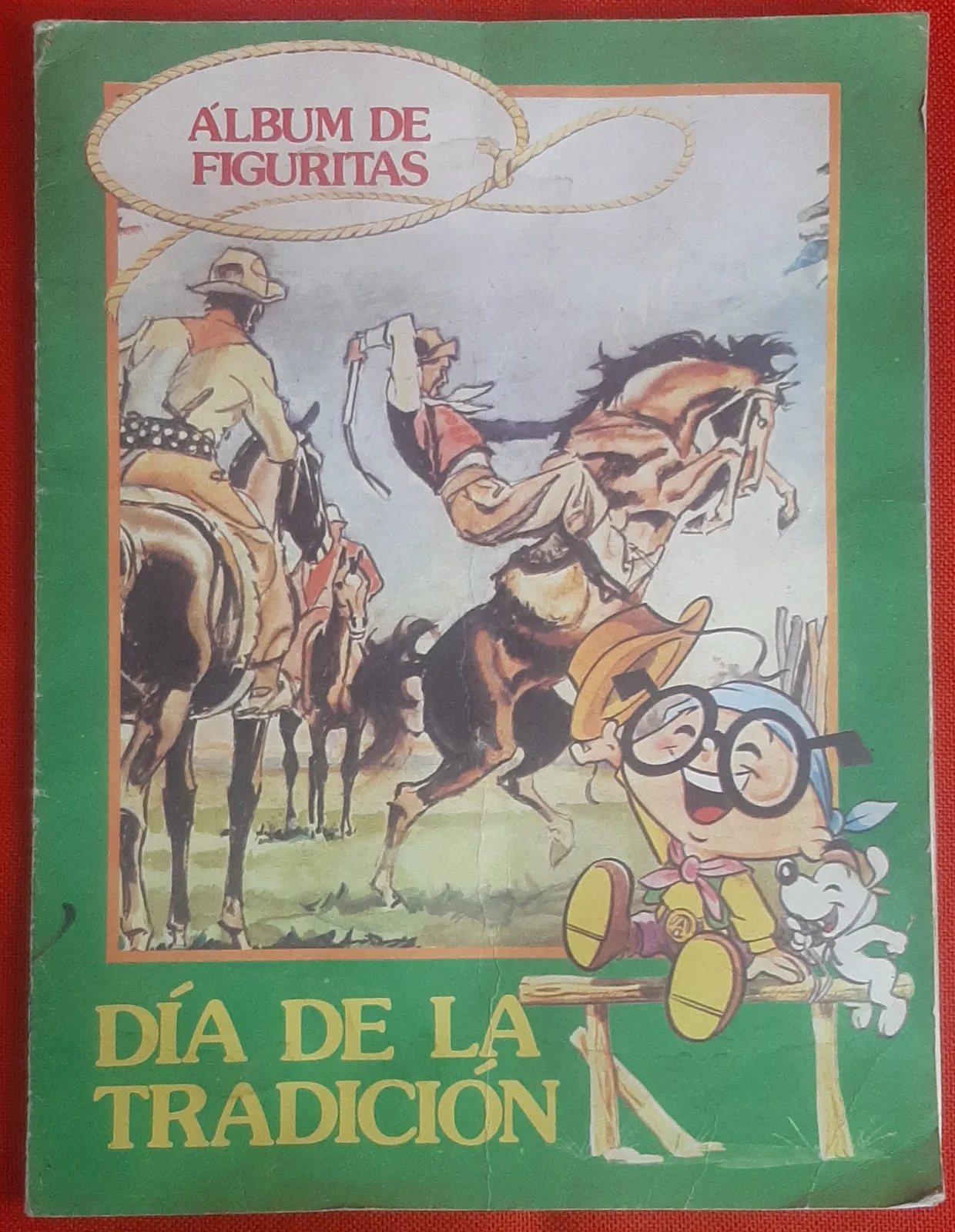 Álbum de figuritas Anteojito