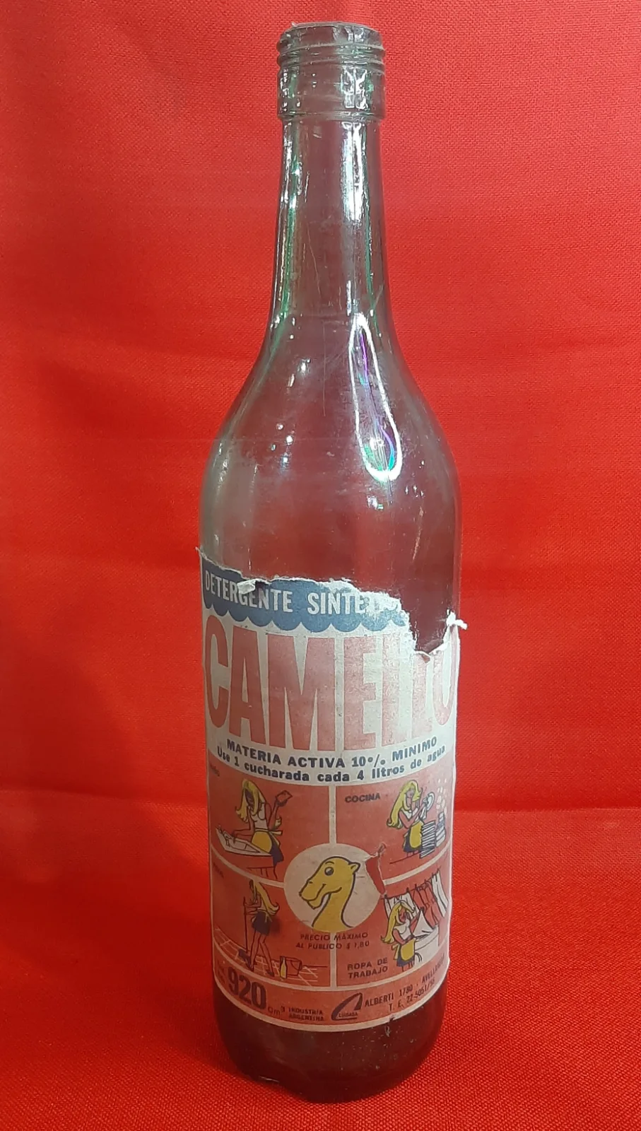 Botella detergente Camello