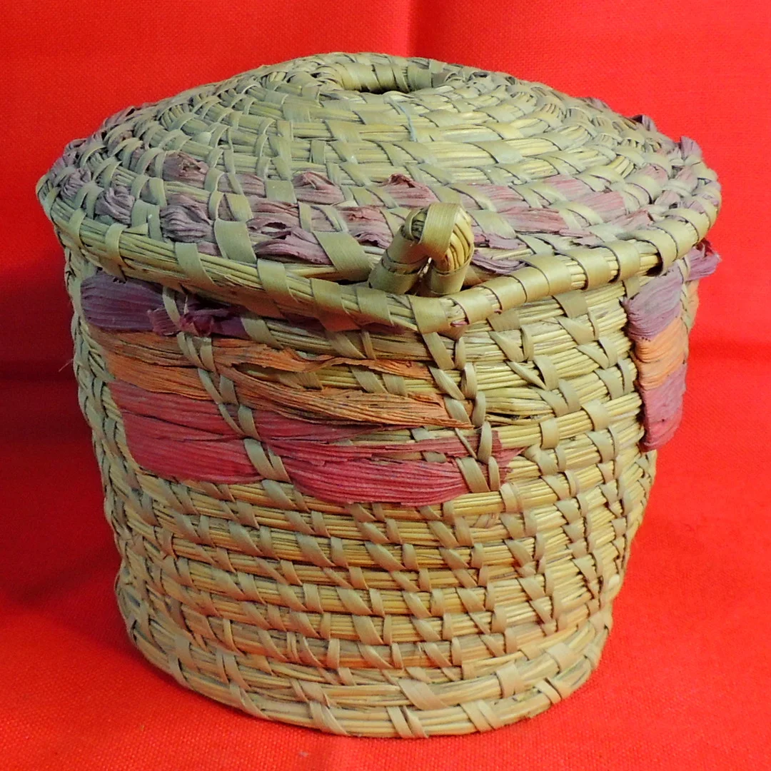 Cesto costurero devanador