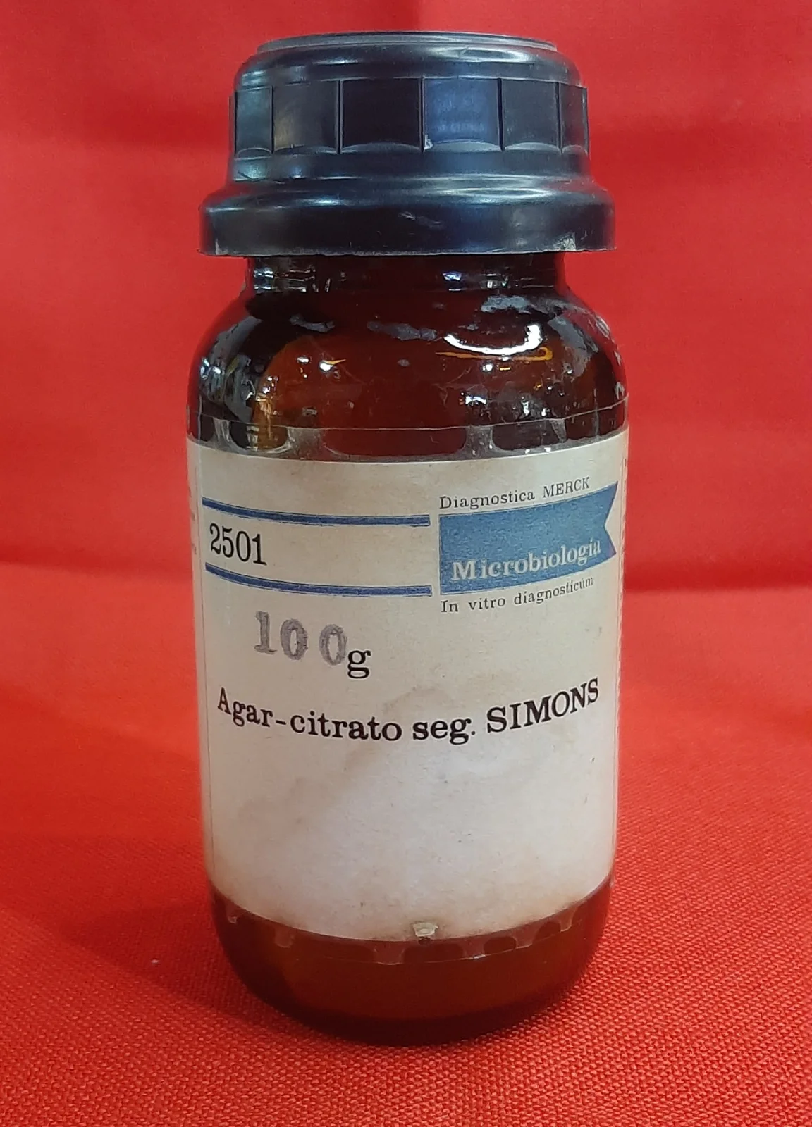 Frasco boticario ambar