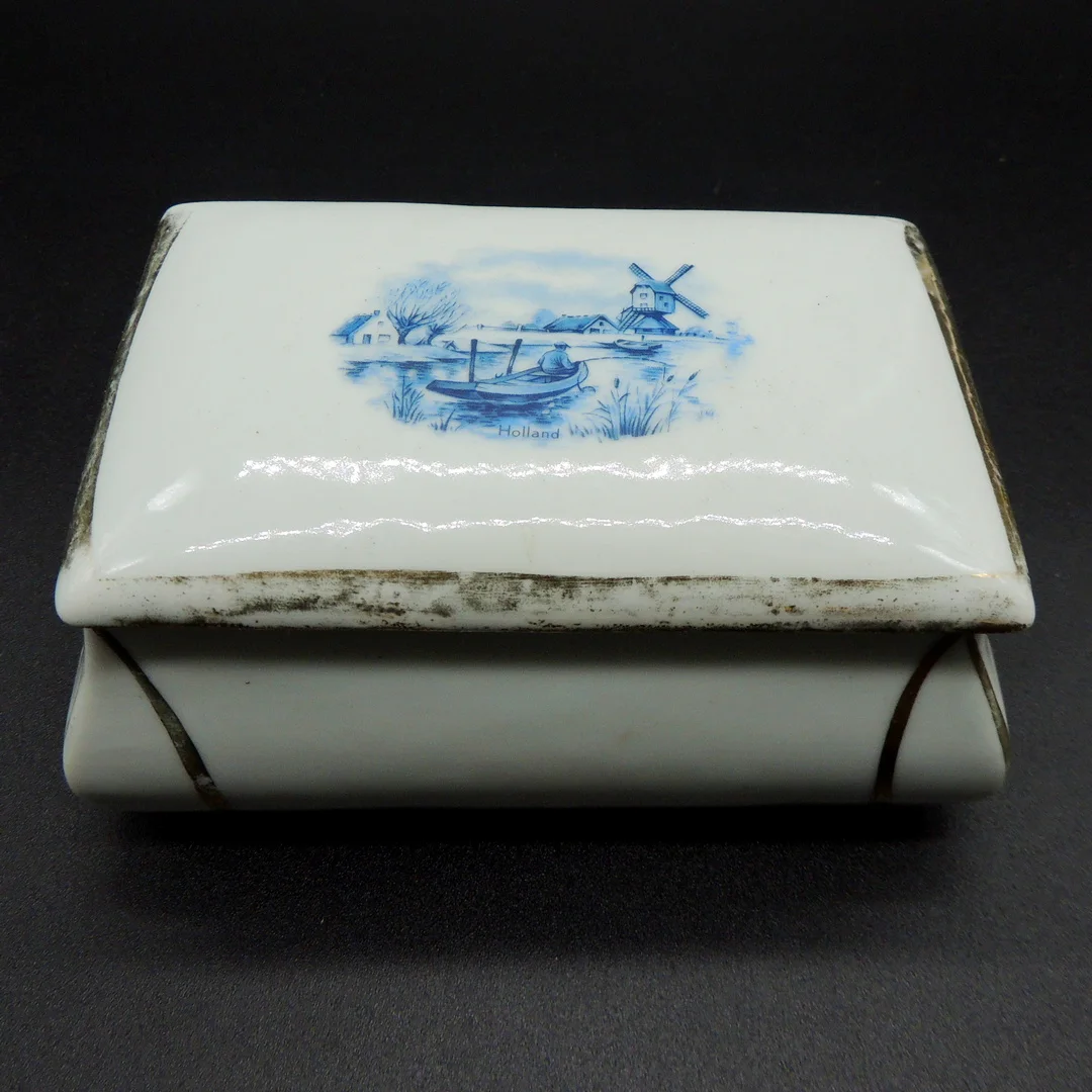Alhajero de porcelana Holandés