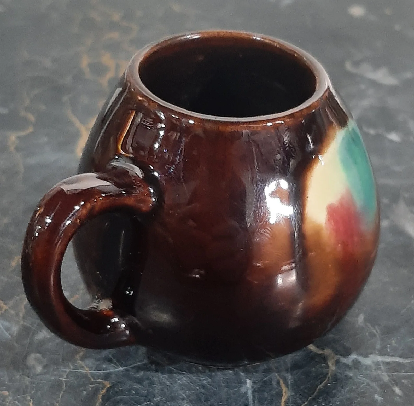 Mate cerámica esmaltada