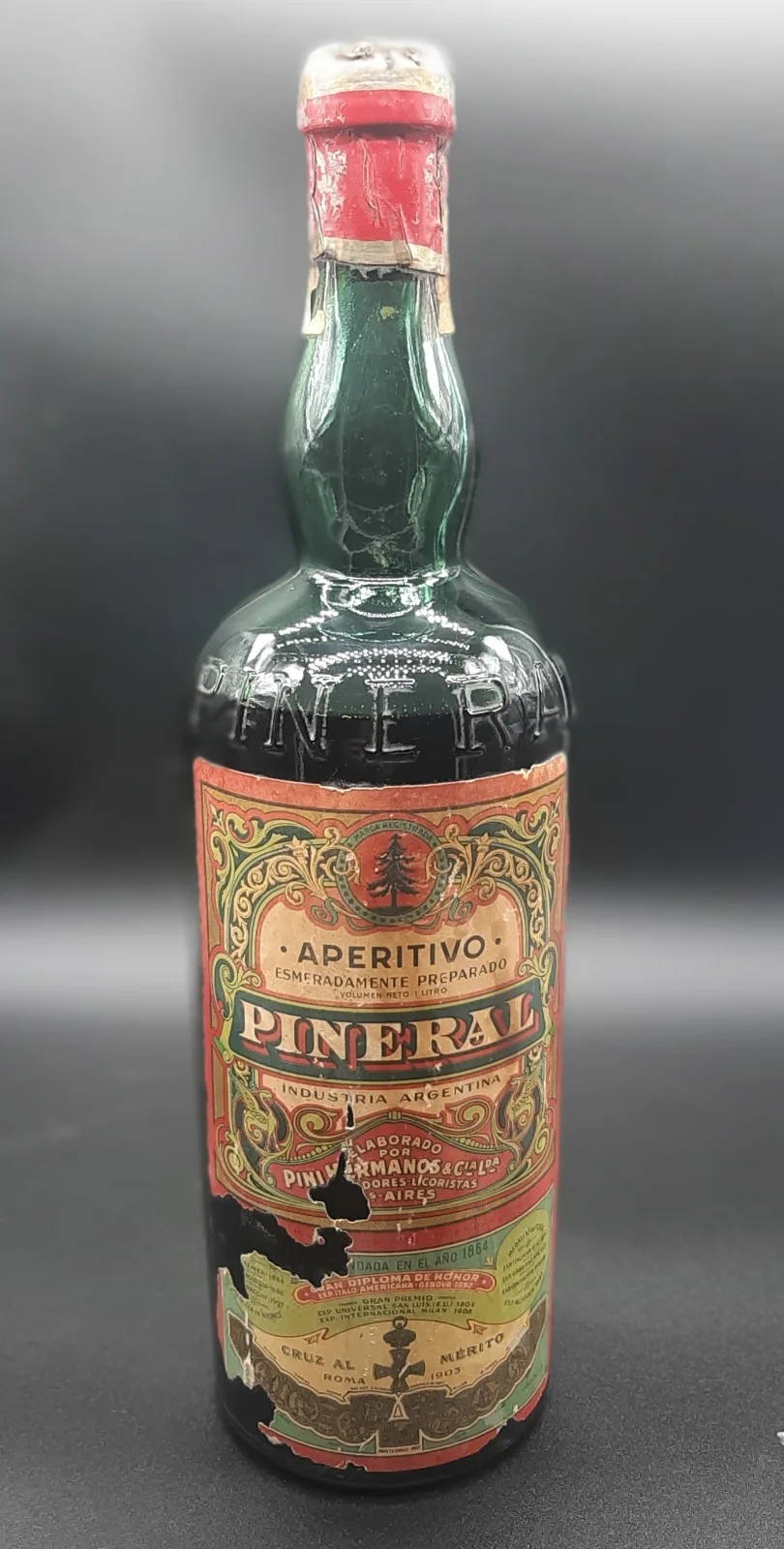 Botella de Pineral