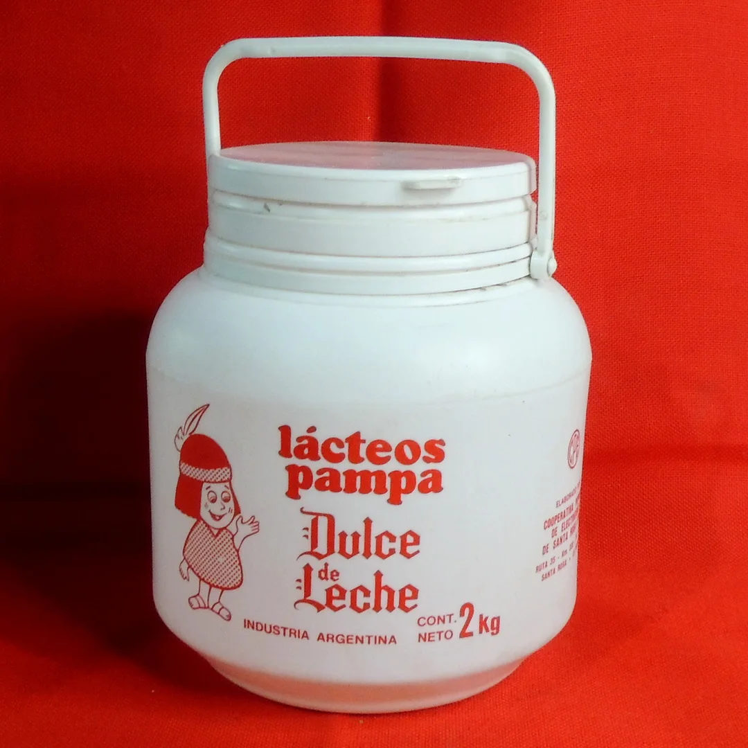 Tarro de dulce de leche "Lacteos Pampa"